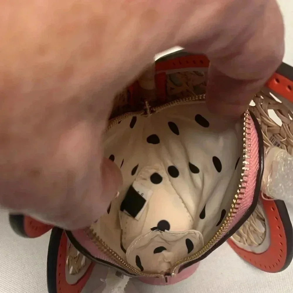 KATE SPADE ♠️ Wicker Butterfly 🦋 Coin Purse. Still wrapped,NWT.